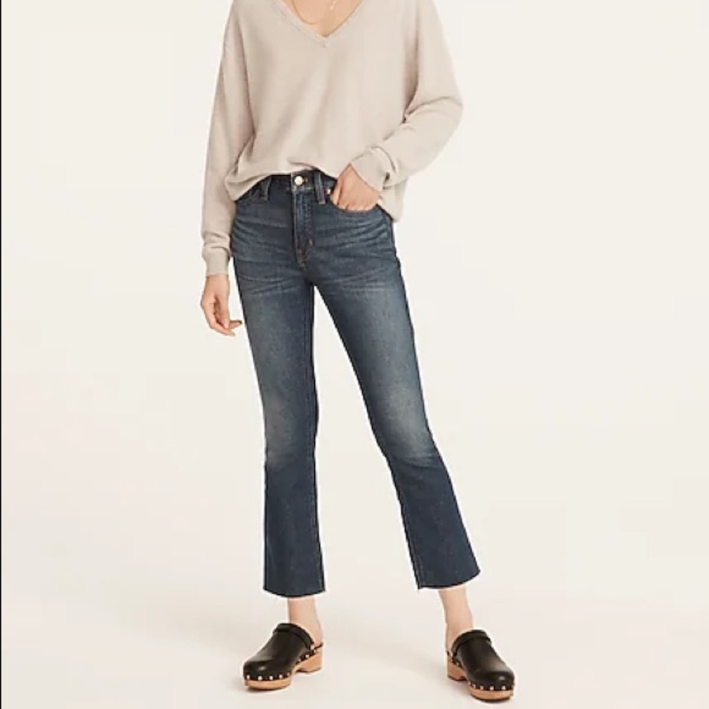 NWOT J.crew Billie crop jeans size 27